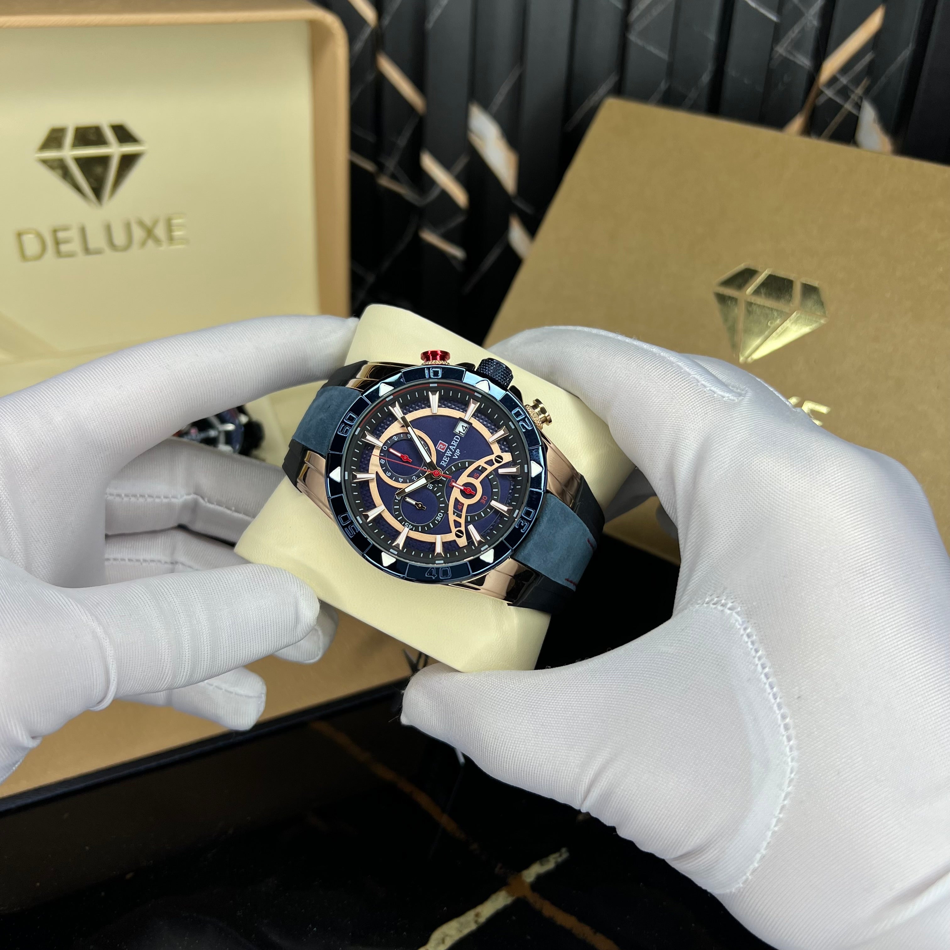 astrolabe(blue rosegold)