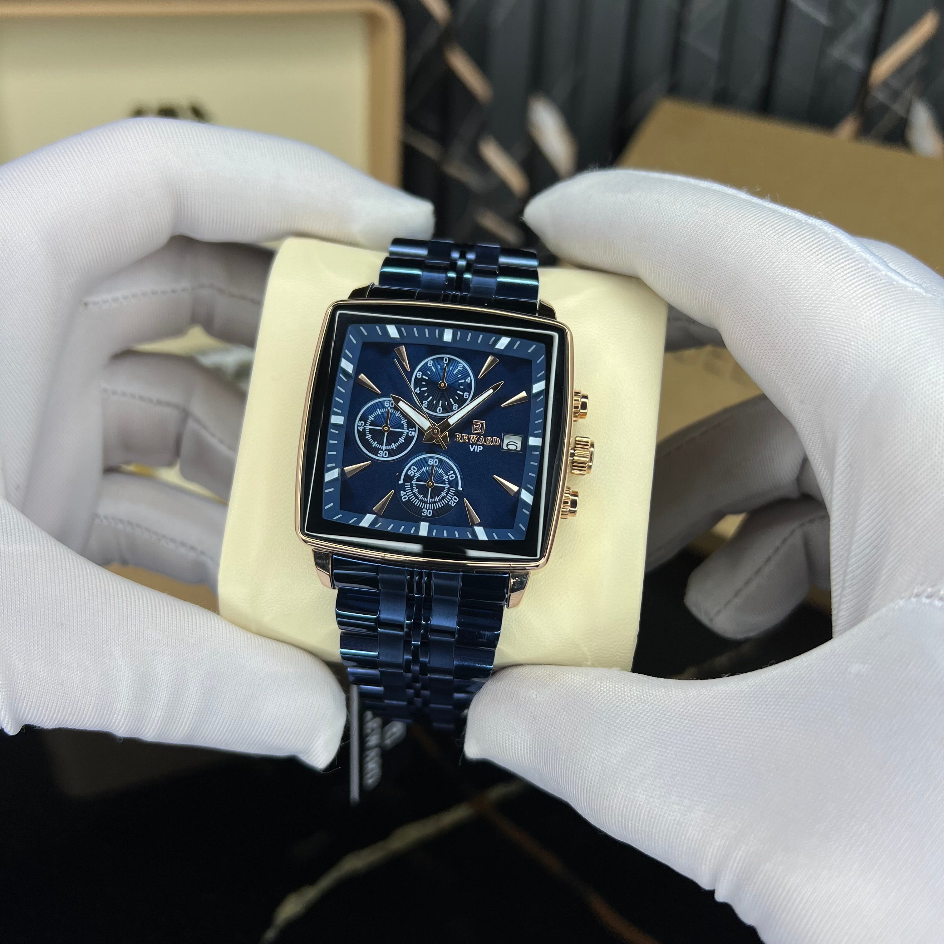 Squareline chrono(blue)