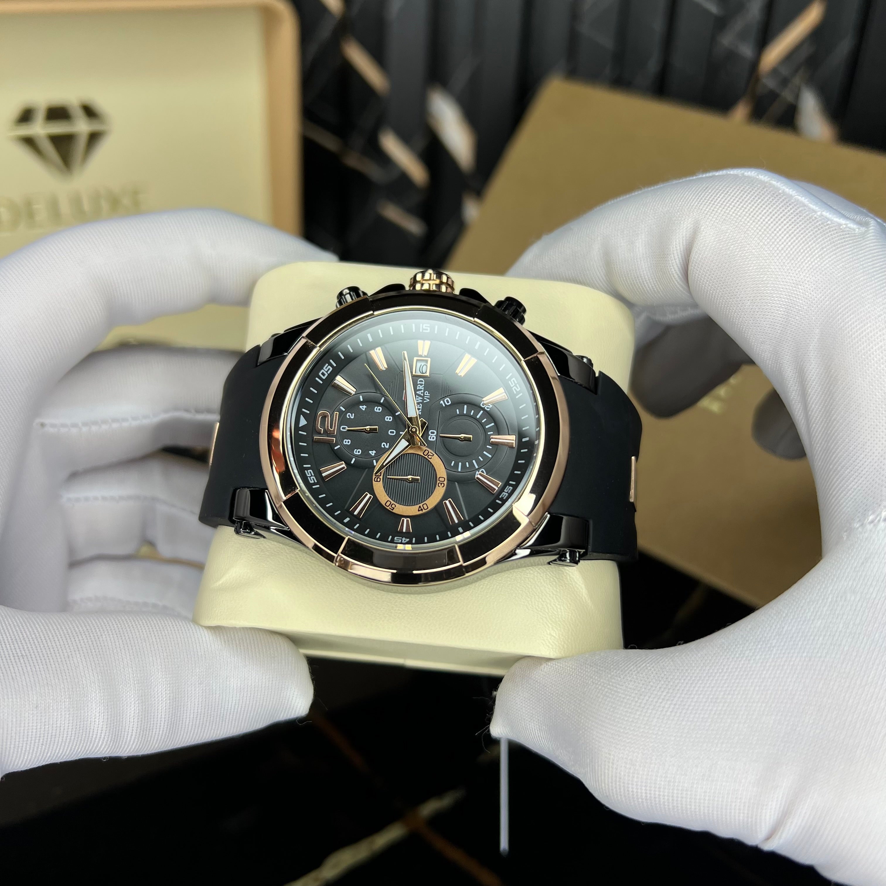 quadra(black rosegold)
