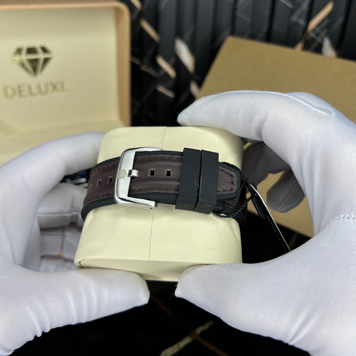 vortex square(brown)