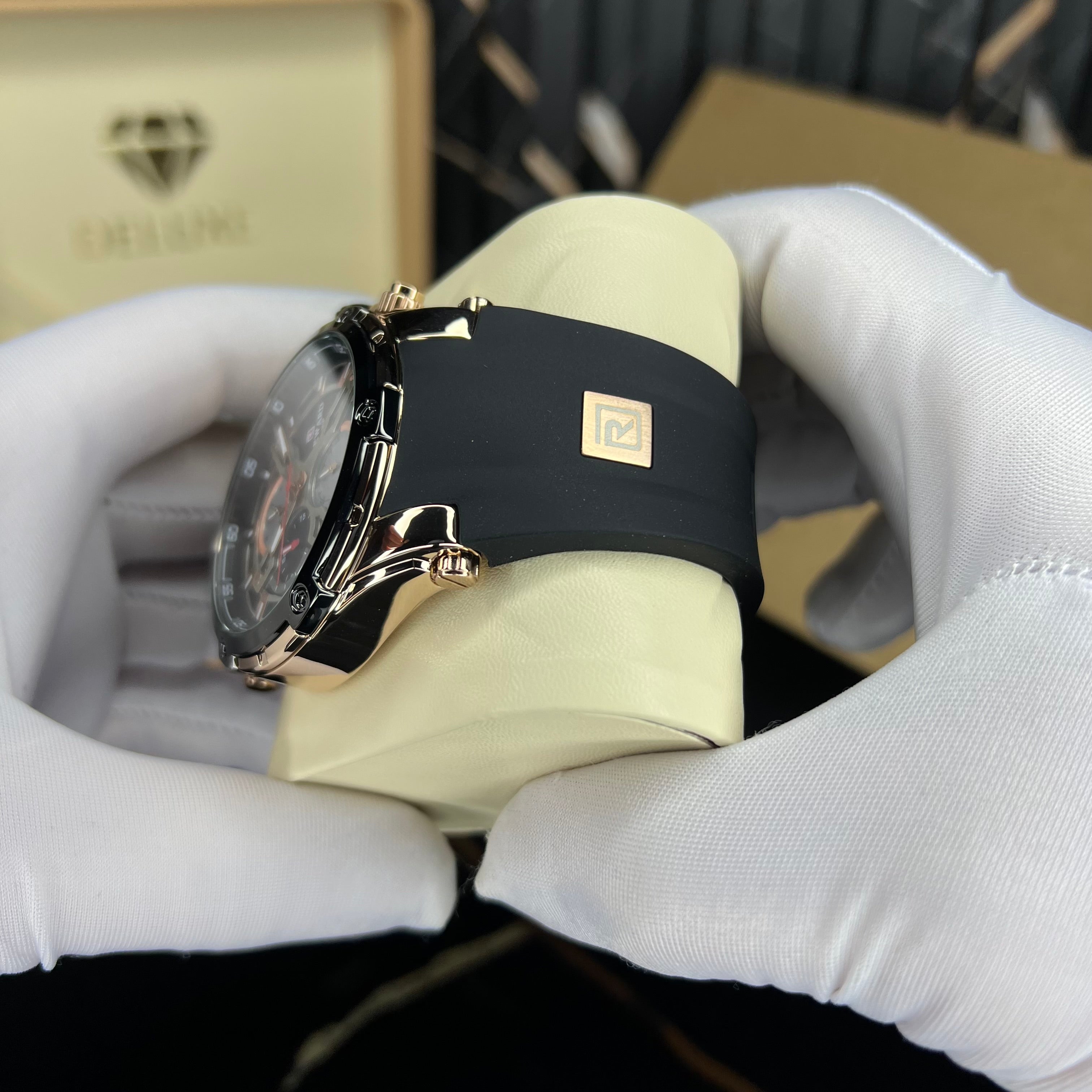 challenger(black rosegold)