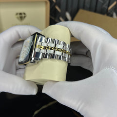 squareline chrono(silver gold)
